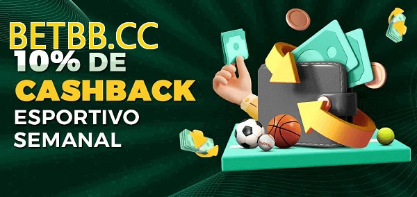 10% de bônus de cashback na BETBB.CC